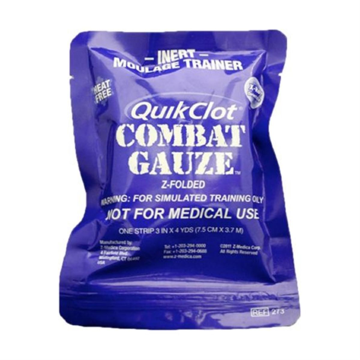 QuikClot Combat Gauze Inert | Training Gauze