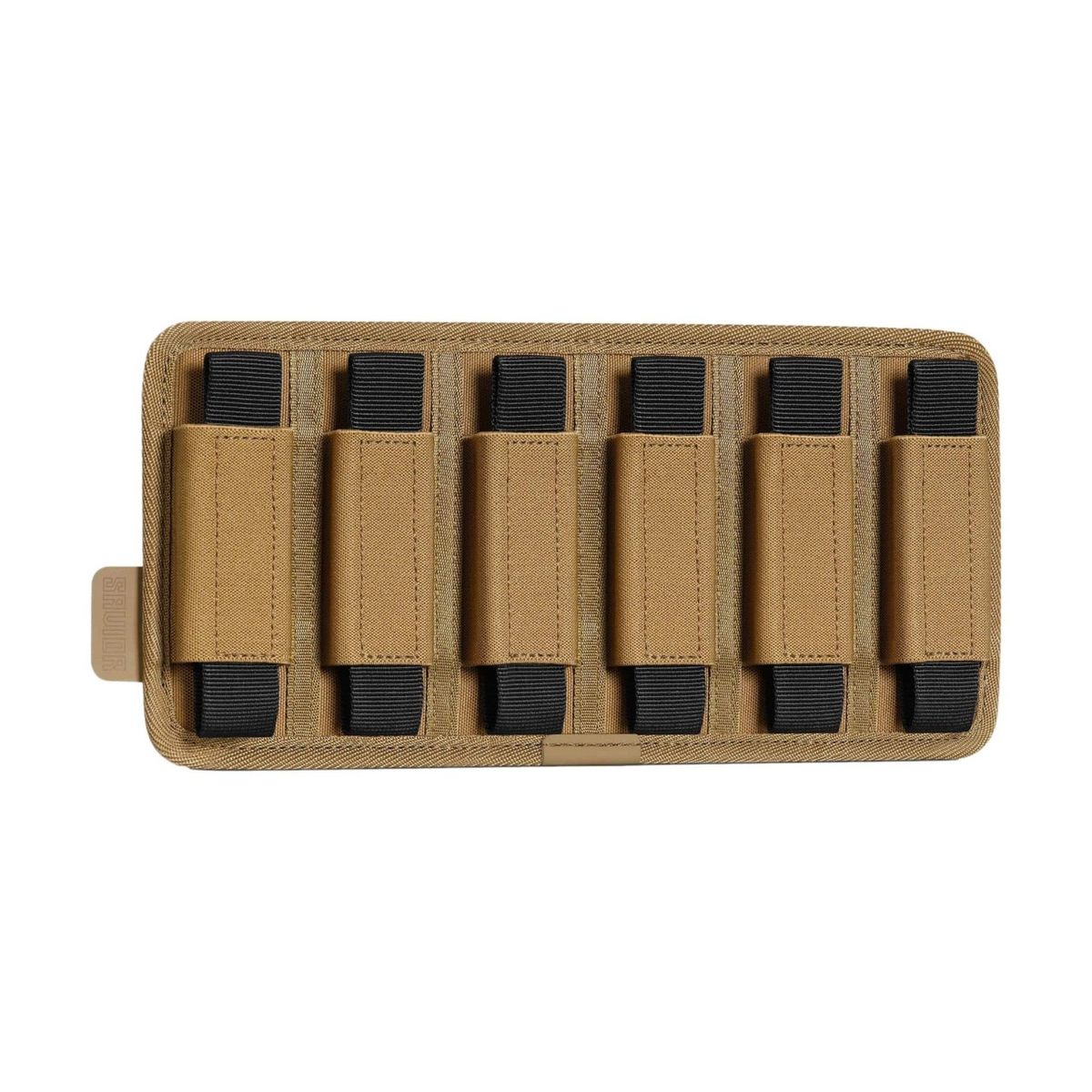 Pistol Mag Holder Hook Backing | 6 Slot | - FDE