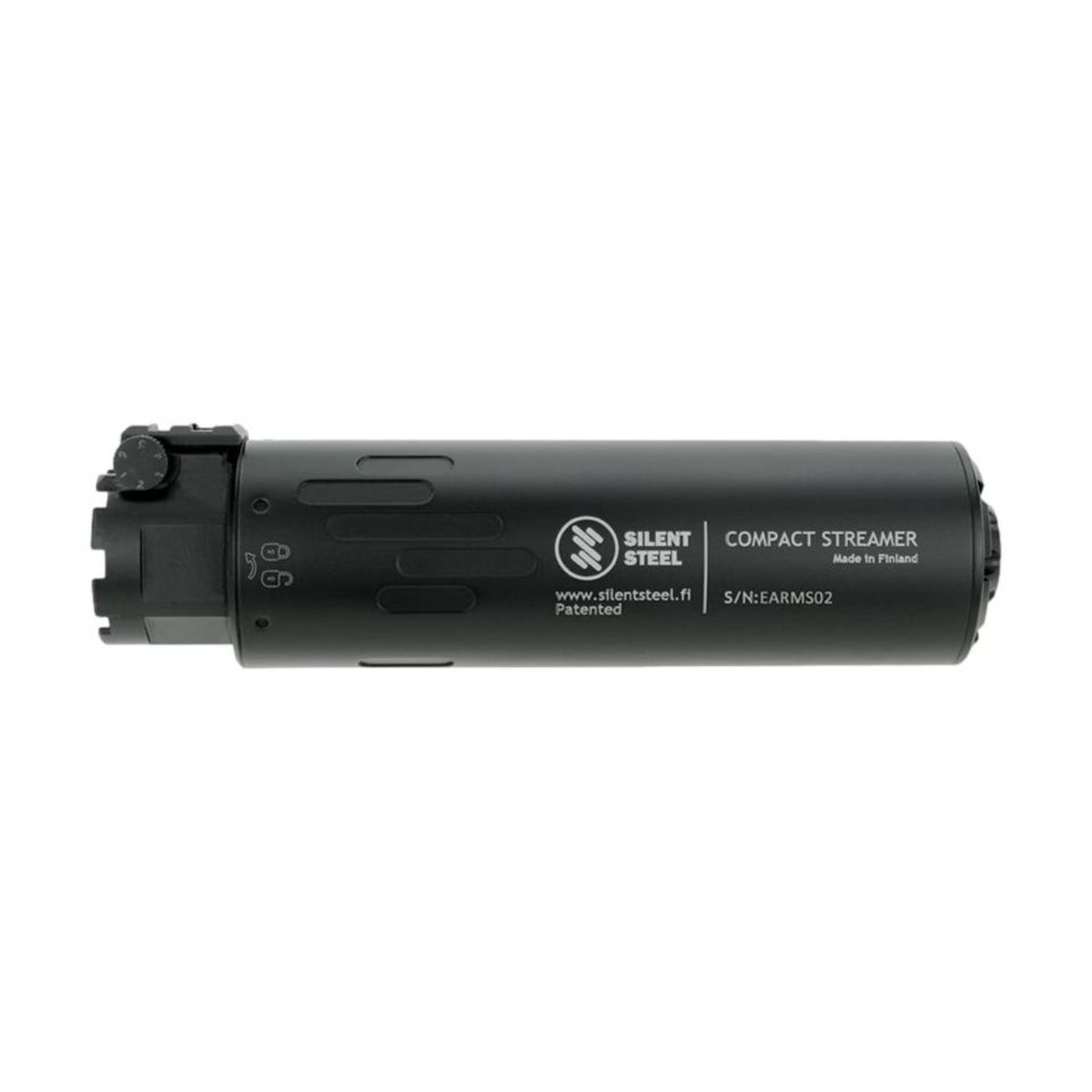 Compact Flow Streamer | 5.56mm | Armor black | QD Boltlok