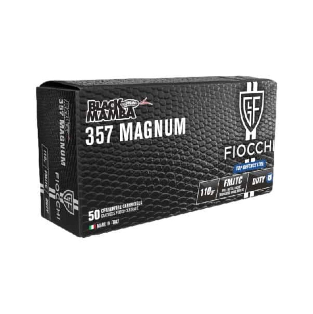 Black Mamba FMJT | 7.13g | 110gr | .357 Mag. | - 50 Patronen
