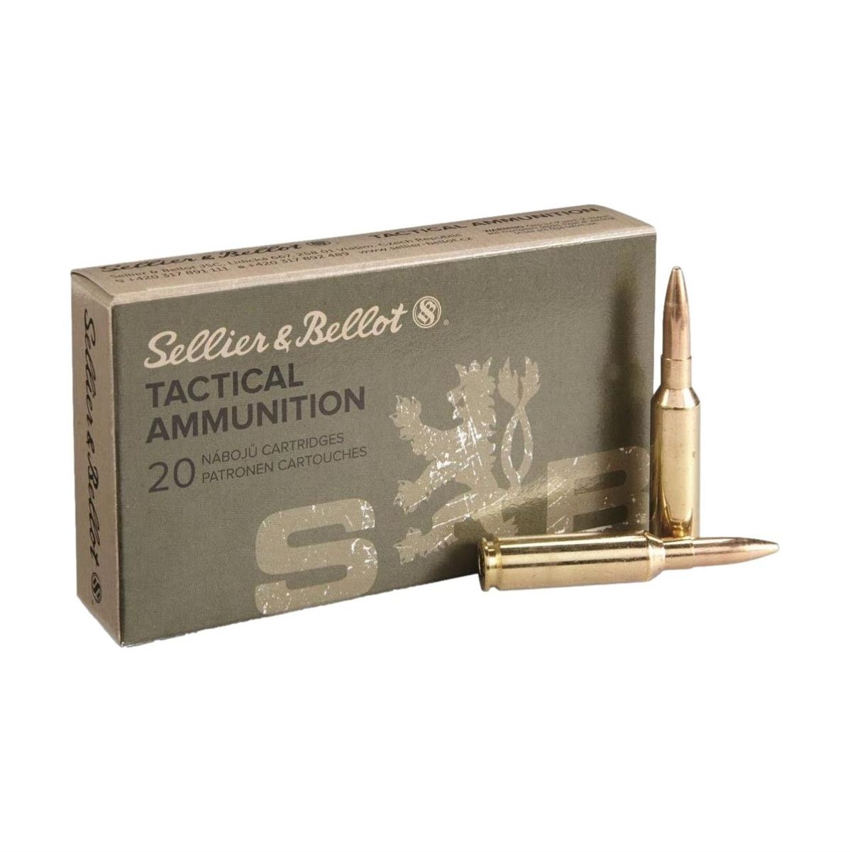 Tactical FMJ BT | 9.1g | 140grs | 6.5 Creedmoor | 20 Schuss