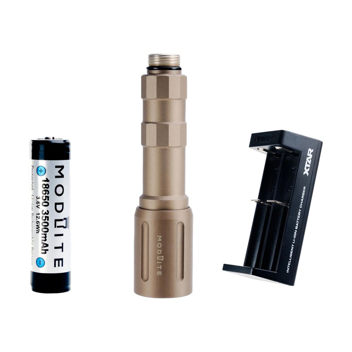 PLHv2-18650 WML (no tailcap) | 1350 Lumen | 54'000 Candela - FDE
