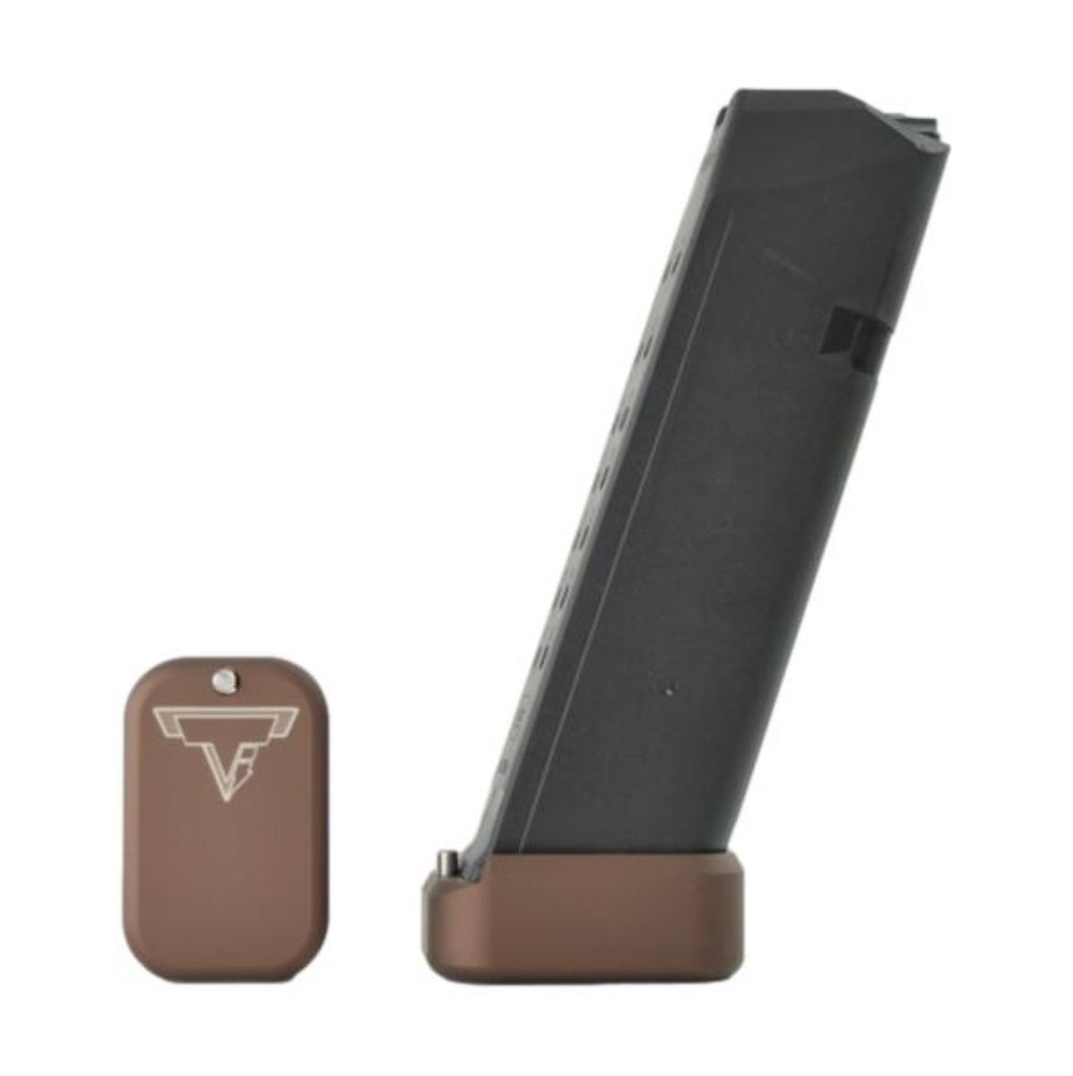 Base Pad +3/4 für Glock 9/40 | 9mm/.40 | Coyote Bronze