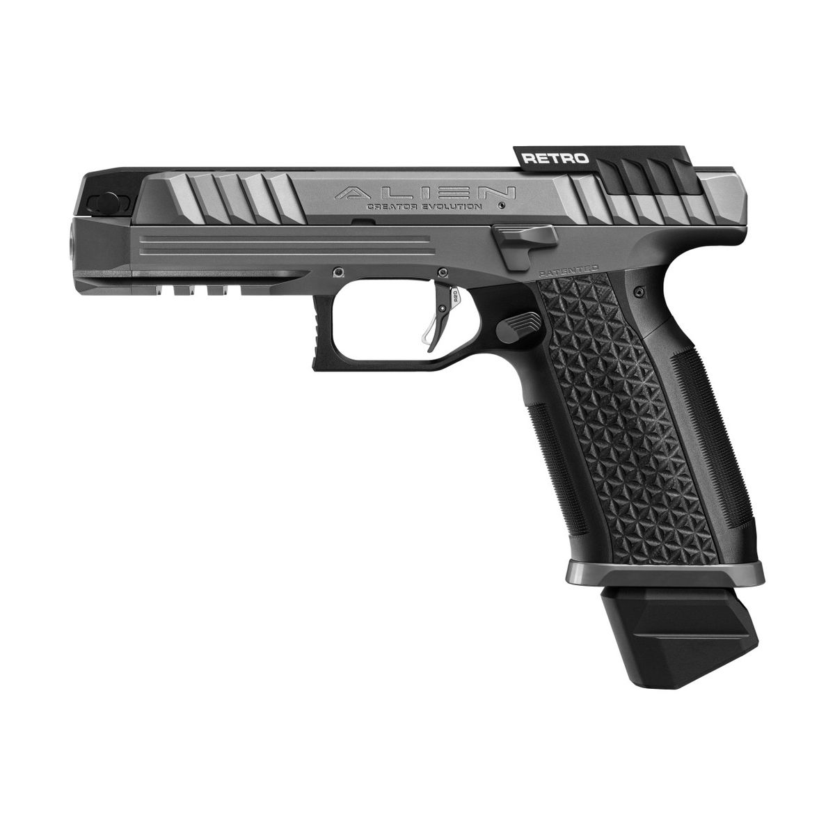 Alien Creator Retro Kit | 9mm Para | Grey/Black