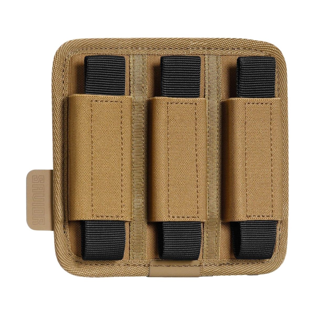 Pistol Mag Holder Hook Backing | 3 Slot | - FDE