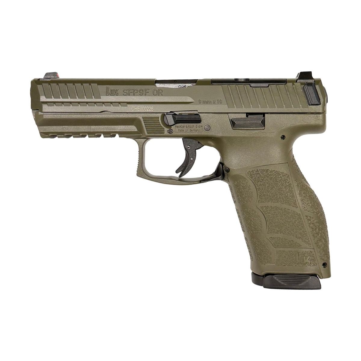 75-Jahre H&K Spezial Edition SFP9F OR A1 | 9mm Para | Natogrün