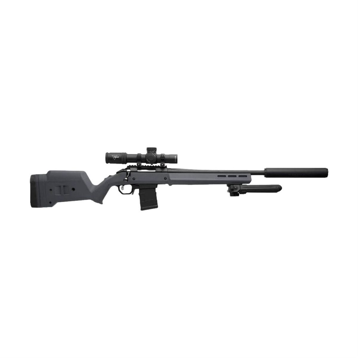 Hunter American Stock STANAG Magazine Well | Ruger American Short Action - Grau