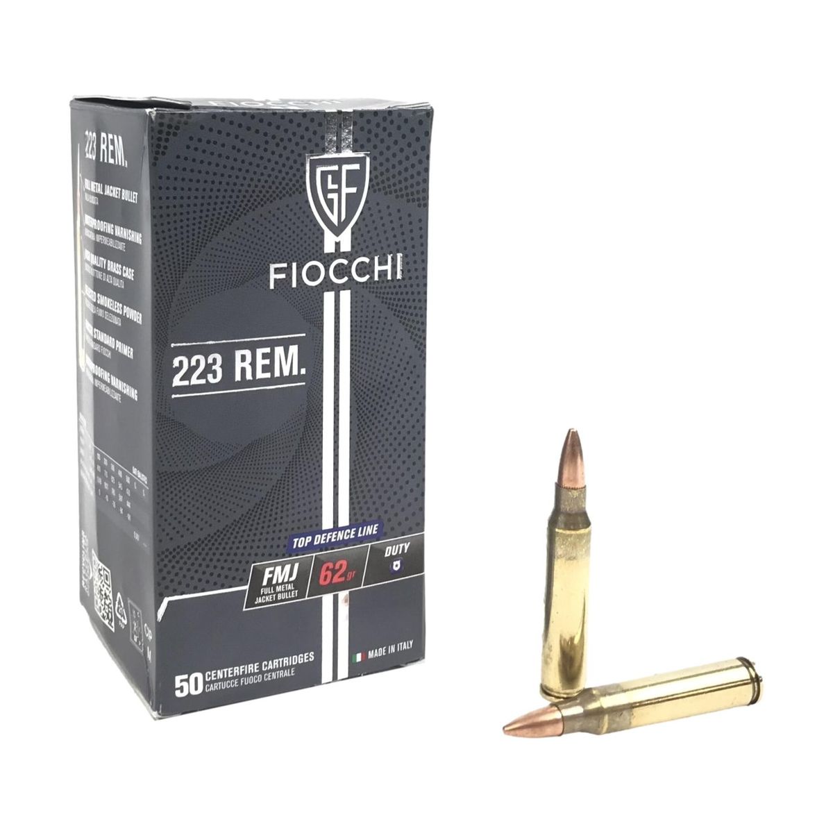 Top Defence Line FMJBT | 62gr | .223 Rem. | 50 Patronen