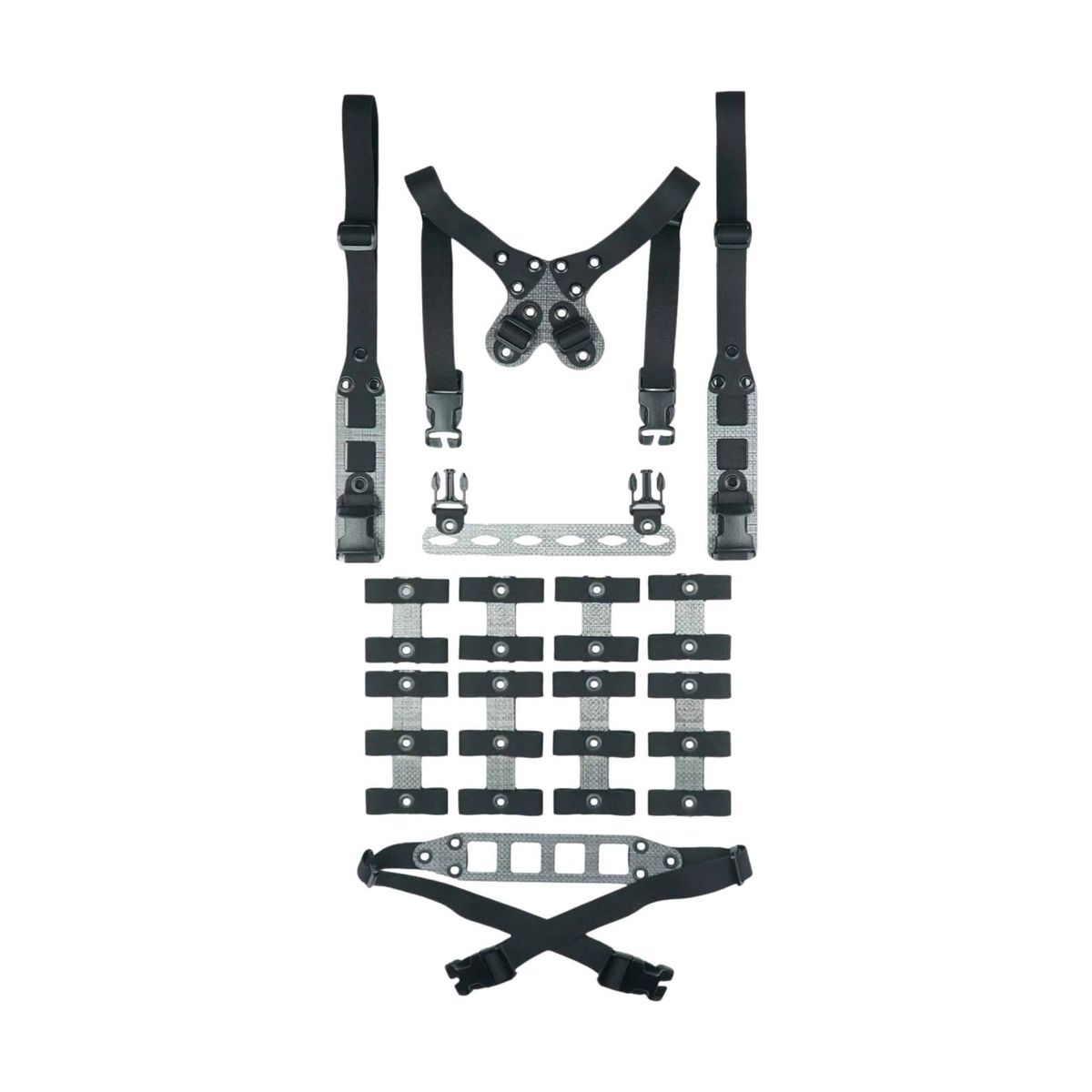Modular Chest Rig | - Schwarz, M.C.R. LTE